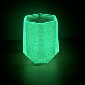 Candle, Glow in Dark, Soywax, 100% Natural, Handmade, Eco-friendly